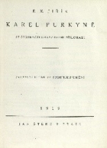 Book cover: Karel Purkyně