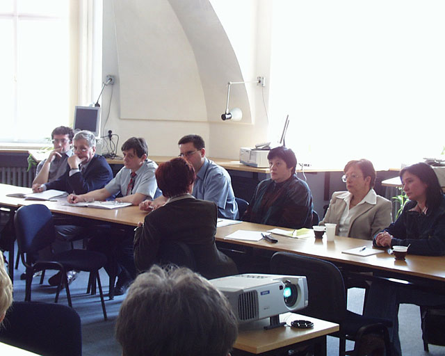 Setkání spoluřešitelů projektu LI200028 - 23. 4. 2003 - 4
