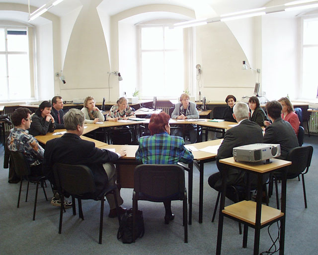 Setkání spoluřešitelů projektu LI200028 - 18. 3. 2003 - 2